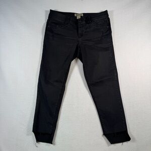 Democracy Jeans Womens 14 Black Skinny AB Technology Mid Rise Stretch